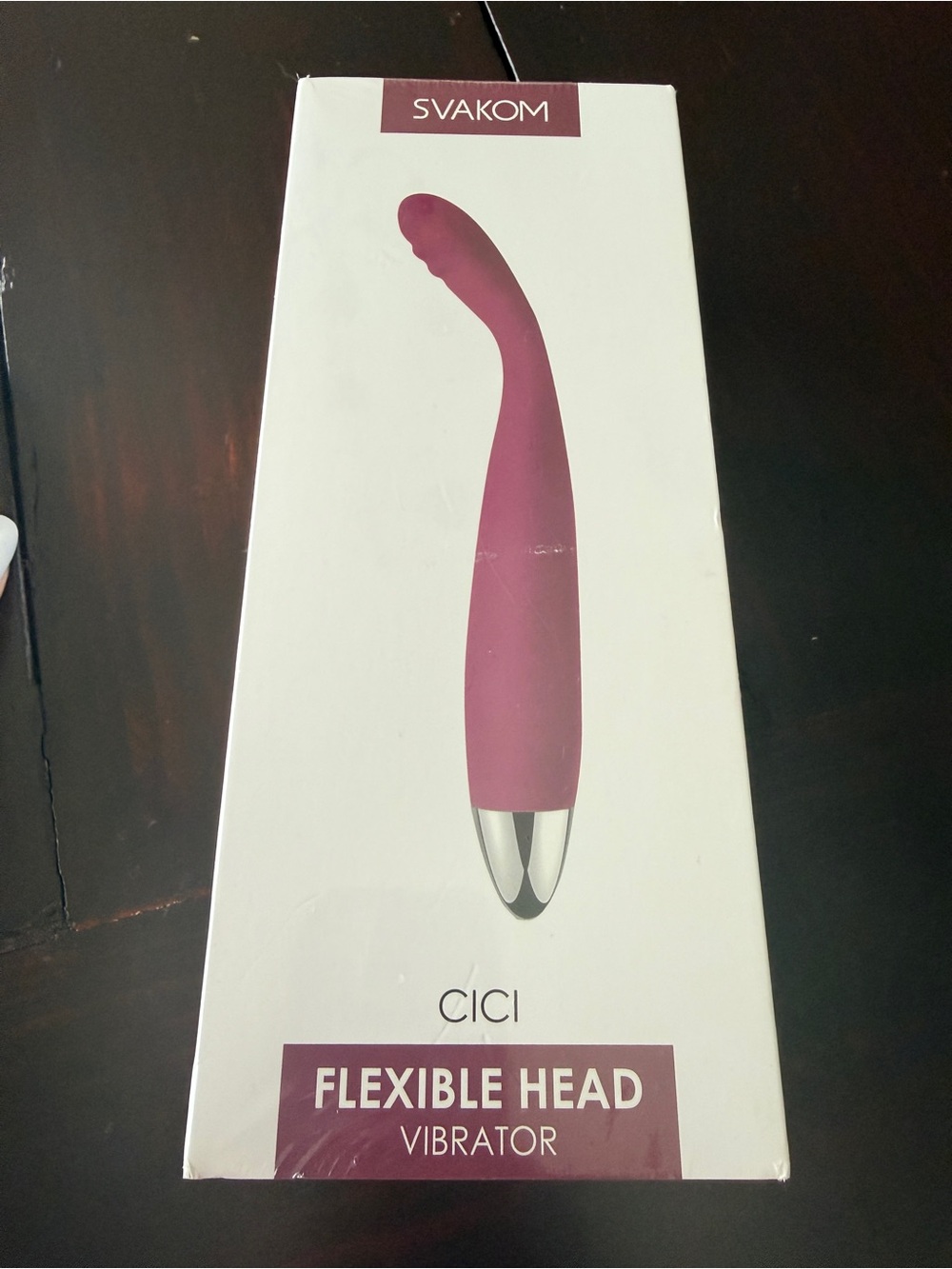 Svakom NIB Cici Flexible Head 
Personal massager purple water proof
rechargeable
